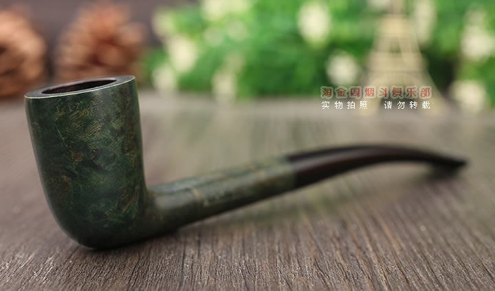 法国CC 石楠木烟斗 TOM POUCE 入门烟斗 深绿色-1