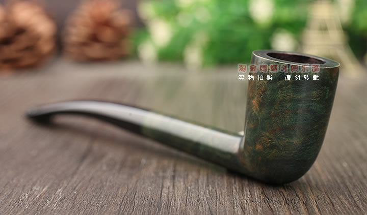 法国CC 石楠木烟斗 TOM POUCE 入门烟斗 深绿色-2