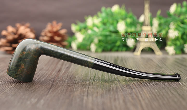 法国CC 石楠木烟斗 TOM POUCE 入门烟斗 深绿色-4