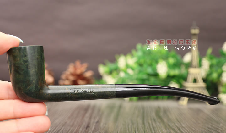 法国CC 石楠木烟斗 TOM POUCE 入门烟斗 深绿色-8