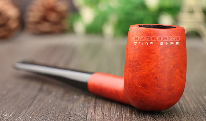 法国CC 石楠木烟斗 TOM POUCE 入门烟斗 橘红色-2