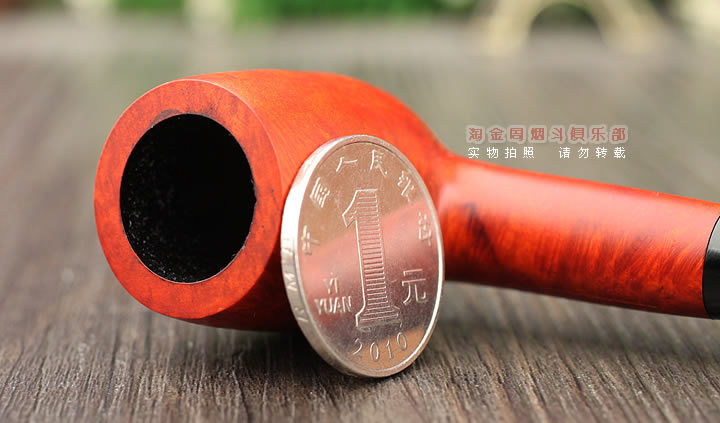 法国CC 石楠木烟斗 TOM POUCE 入门烟斗 橘红色-5