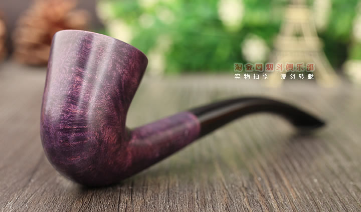 法国CC 石楠木烟斗 TOM POUCE 入门烟斗 紫色-1