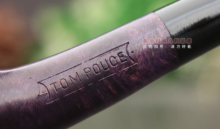 法国CC 石楠木烟斗 TOM POUCE 入门烟斗 紫色-7