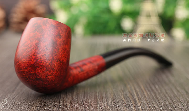 特价 法国CC 石楠木烟斗 TOM POUCE 入门烟斗 棕红色-1