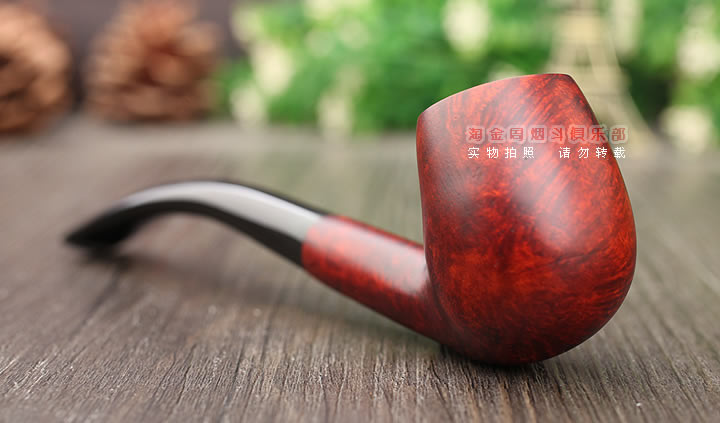 特价 法国CC 石楠木烟斗 TOM POUCE 入门烟斗 棕红色-2