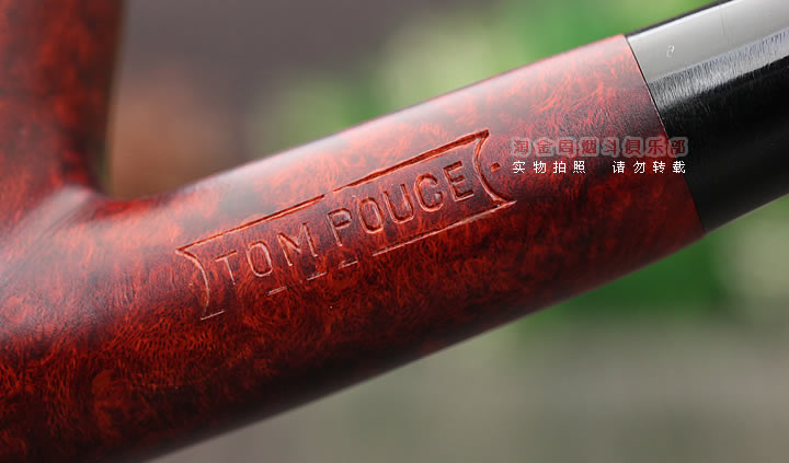 特价 法国CC 石楠木烟斗 TOM POUCE 入门烟斗 棕红色-7
