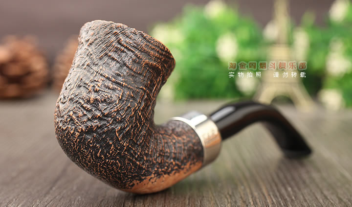 爱尔兰彼得森peterson 石楠木烟斗 Arklow阿克诺棕色喷砂 05-1