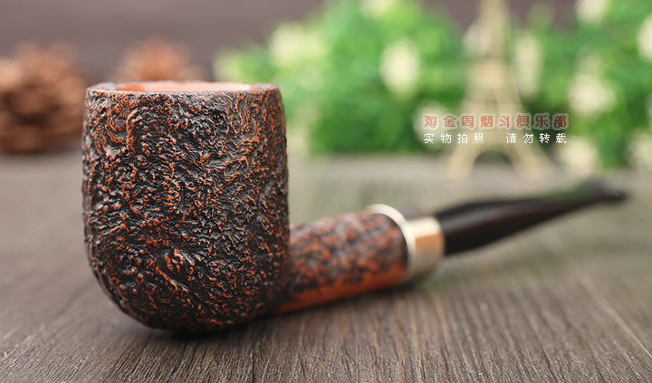 爱尔兰彼得森peterson 石楠木烟斗 Arklow阿克诺棕色喷砂 106-1