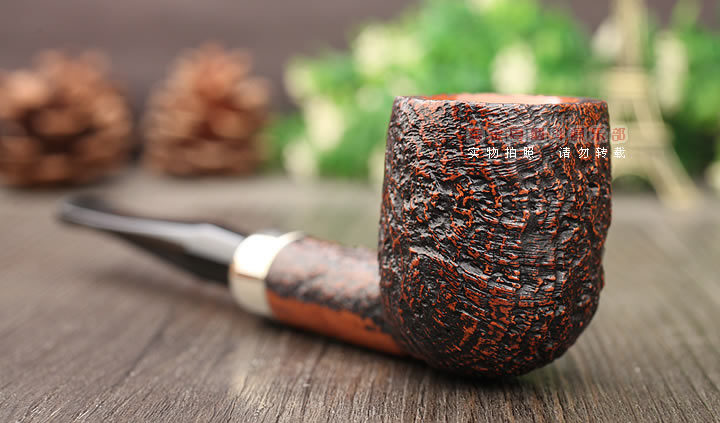 爱尔兰彼得森peterson 石楠木烟斗 Arklow阿克诺棕色喷砂 106-2