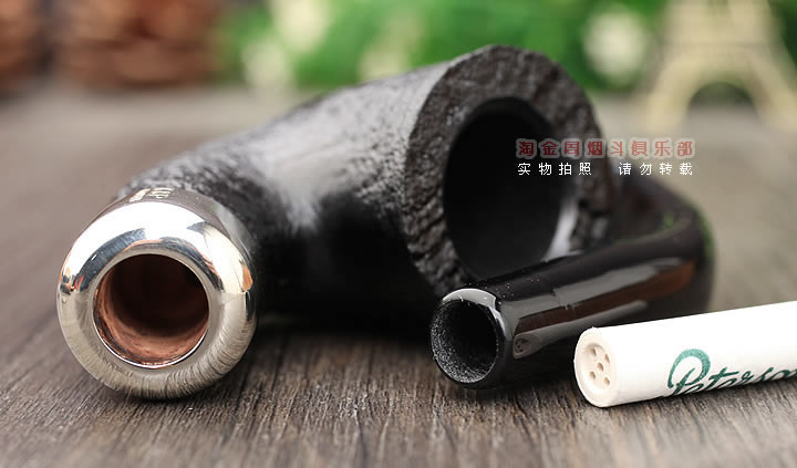 爱尔兰peterson彼得森石楠木烟斗 Army军插斗 喷砂05-6