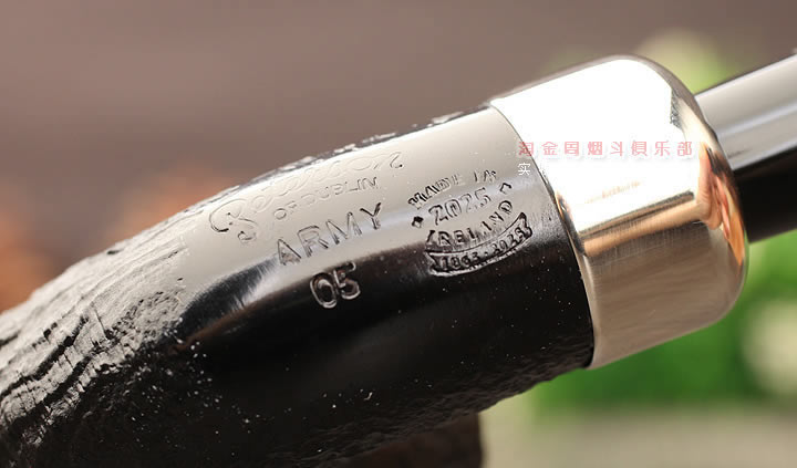 爱尔兰peterson彼得森石楠木烟斗 Army军插斗 喷砂05-7