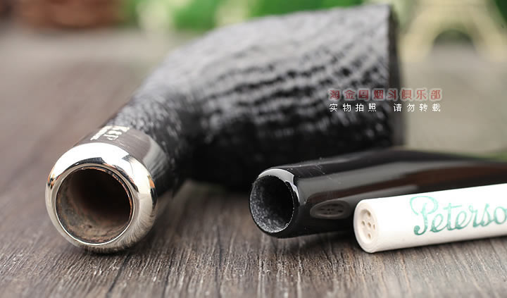 爱尔兰peterson彼得森石楠木烟斗 Army军插斗 喷砂120-6