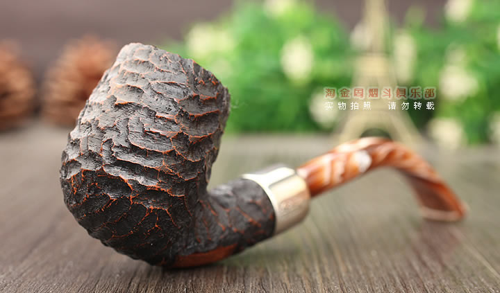 爱尔兰彼得森peterson 石楠木烟斗 Derry德里乡土喷砂 65-1