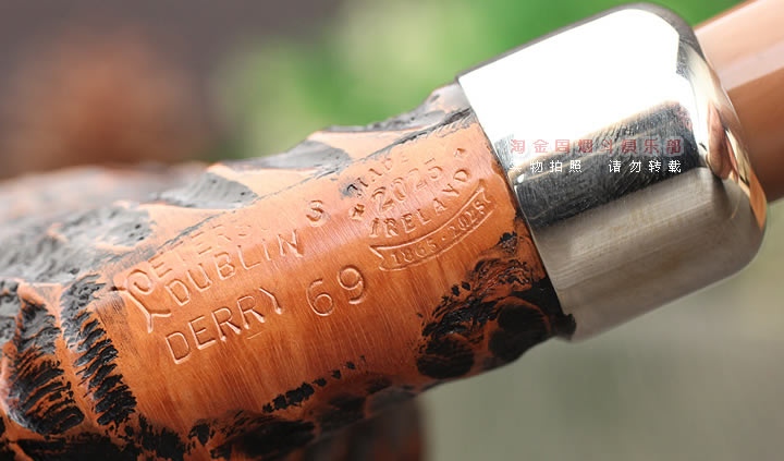 爱尔兰彼得森peterson 石楠木烟斗 Derry德里乡土喷砂 69-7