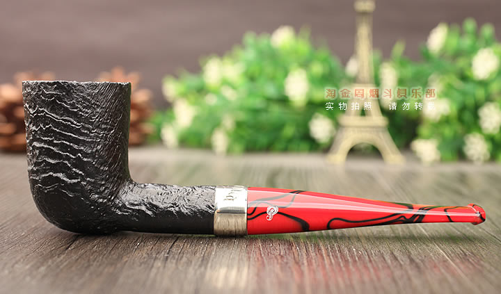 爱尔兰彼得森peterson 石楠木烟斗 Dracula德古拉喷砂 120-3