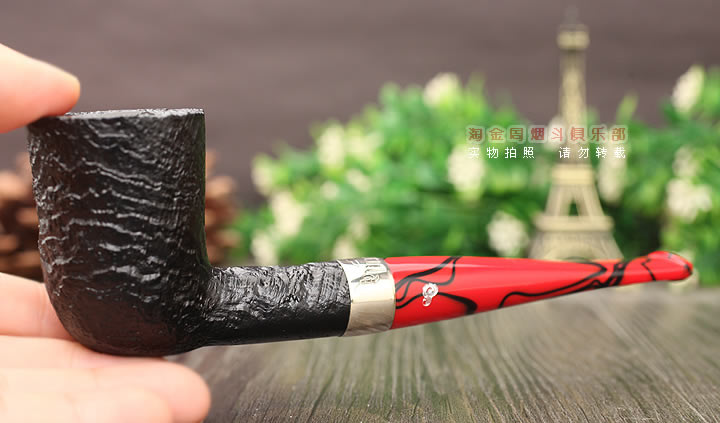 爱尔兰彼得森peterson 石楠木烟斗 Dracula德古拉喷砂 120-9