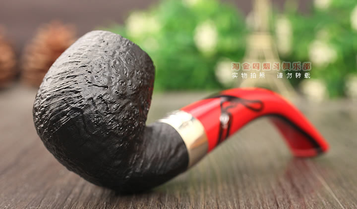 爱尔兰彼得森peterson 石楠木烟斗 Dracula德古拉喷砂 230-1