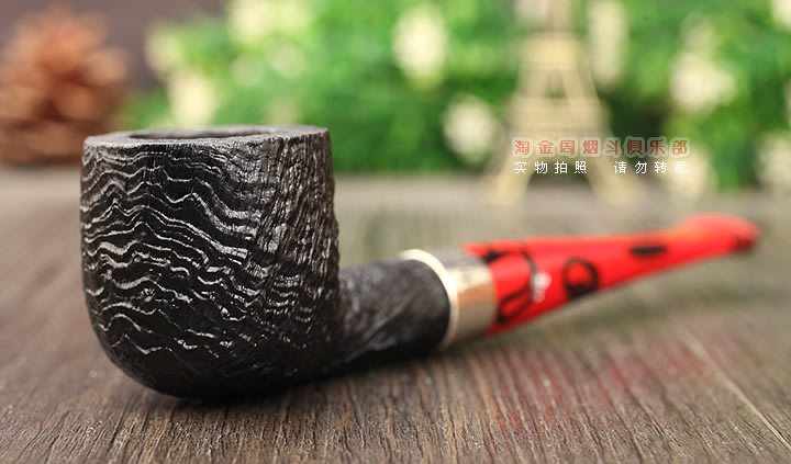 爱尔兰彼得森peterson 石楠木烟斗 Dracula德古拉喷砂 608-1