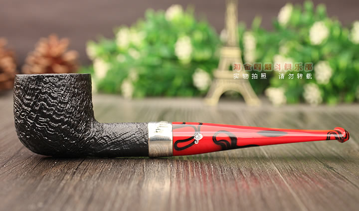 爱尔兰彼得森peterson 石楠木烟斗 Dracula德古拉喷砂 608-3
