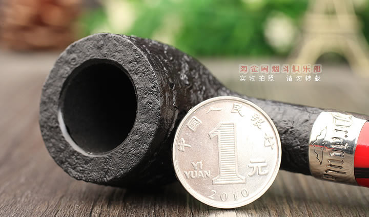 爱尔兰彼得森peterson 石楠木烟斗 Dracula德古拉喷砂 608-5