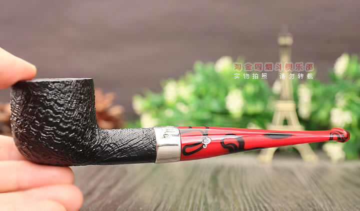 爱尔兰彼得森peterson 石楠木烟斗 Dracula德古拉喷砂 608-9