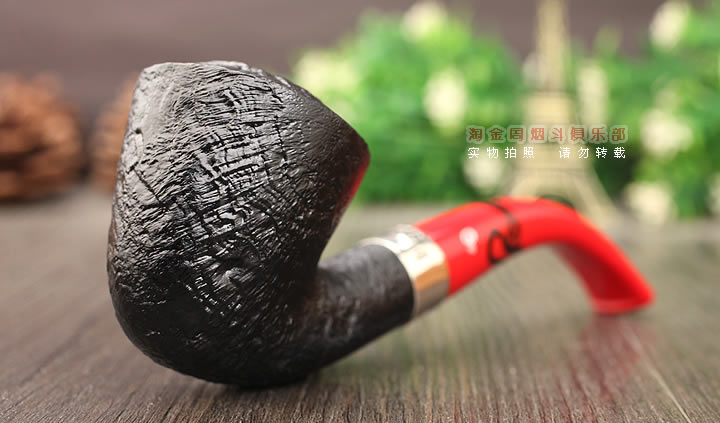 爱尔兰彼得森peterson 石楠木烟斗 Dracula德古拉喷砂 B10-1