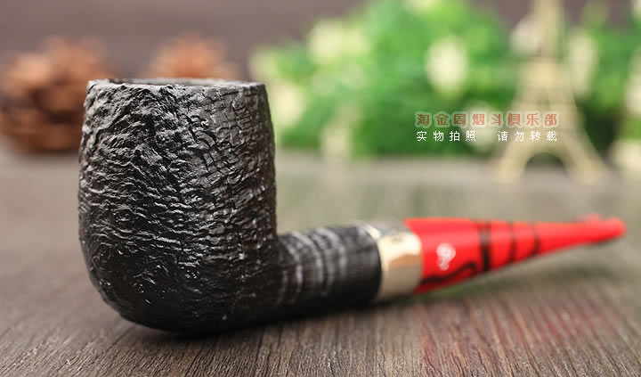 爱尔兰彼得森peterson 石楠木烟斗 Dracula德古拉喷砂 X105-1