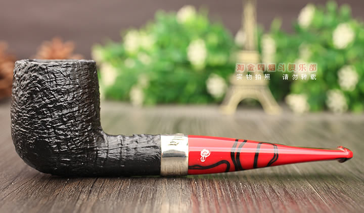 爱尔兰彼得森peterson 石楠木烟斗 Dracula德古拉喷砂 X105-3