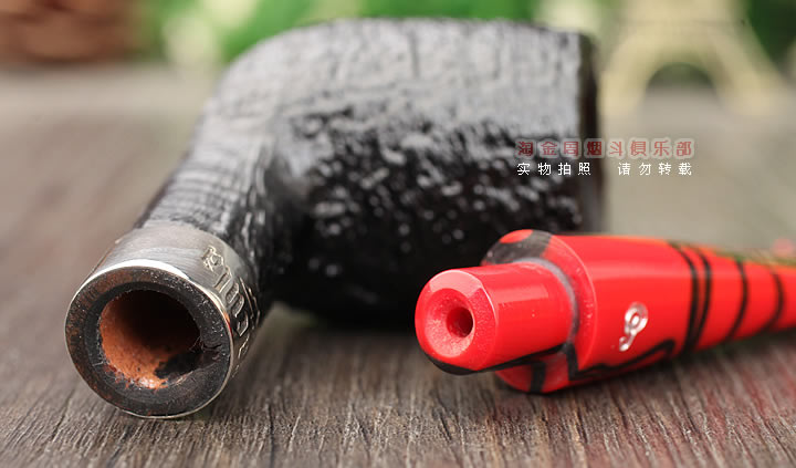 爱尔兰彼得森peterson 石楠木烟斗 Dracula德古拉喷砂 X105-6