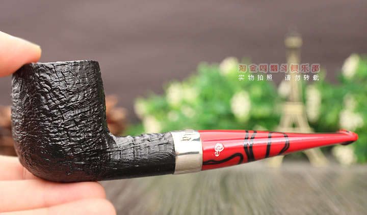 爱尔兰彼得森peterson 石楠木烟斗 Dracula德古拉喷砂 X105-8