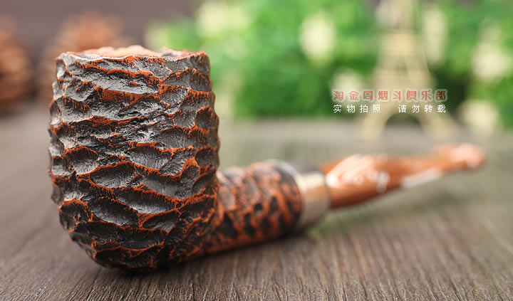 爱尔兰彼得森peterson 石楠木烟斗 Derry德里乡土喷砂 X105-1