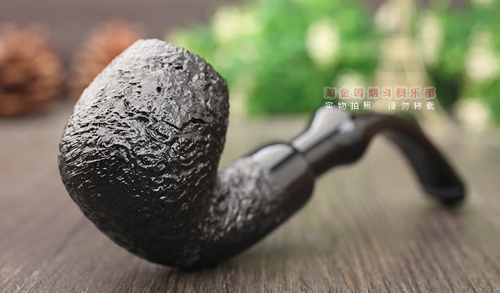 爱尔兰彼得森Peterson石楠木烟斗 2025年万圣节纪念系统斗喷砂 317-1