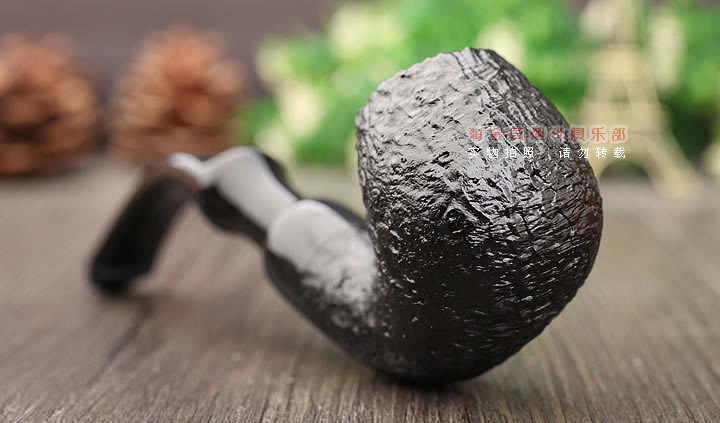 爱尔兰彼得森Peterson石楠木烟斗 2025年万圣节纪念系统斗喷砂 317-2