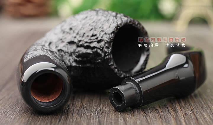 爱尔兰彼得森Peterson石楠木烟斗 2025年万圣节纪念系统斗喷砂 317-6