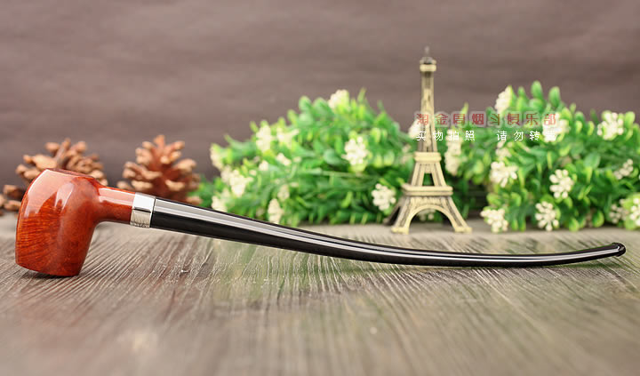 爱尔兰彼得森peterson石楠木烟斗 丘吉瓦登阅读斗 光面酒桶-4