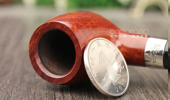 爱尔兰彼得森peterson石楠木烟斗 丘吉瓦登阅读斗 光面酒桶-5