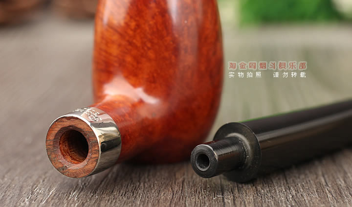 爱尔兰彼得森peterson石楠木烟斗 丘吉瓦登阅读斗 光面酒桶-6