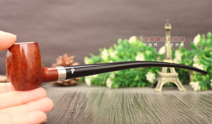 爱尔兰彼得森peterson石楠木烟斗 丘吉瓦登阅读斗 光面酒桶-8